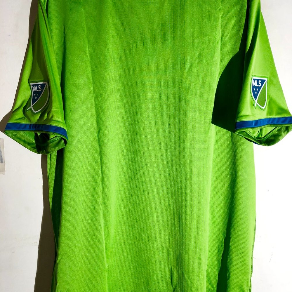 ADIDAS MLS SEATTLE SOUNDERS Onfield Men's JERSEY Sz XS,S,M,L,XL,2XL New $130 - Picture 4 of 4